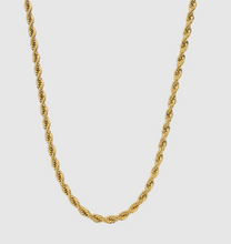 Load image into Gallery viewer, ROPE GOLD CHAIN | 18K PLATED