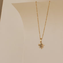 Load image into Gallery viewer, DAINTY CUPID ANGEL NECKLACE WITH CUBIC ZIRCONIA | 18K GOLD PLATED