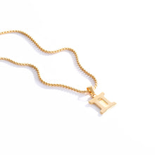 Load image into Gallery viewer, GEMINI -  GOLD ZODIAC NECKLACE | 18K GOLD PLATED
