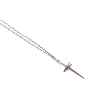 Load image into Gallery viewer, SWORD/DAGGER PENDANT NECkLACE | SILVER
