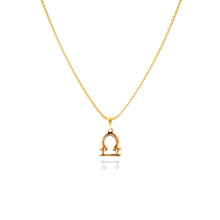 Load image into Gallery viewer, LIBRA - GOLD ZODIAC NECKLACE | 18K GOLD PLATED
