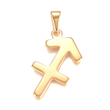 Load image into Gallery viewer, SAGITTARIUS - GOLD ZODIAC NECKLACE | 18K GOLD PLATED
