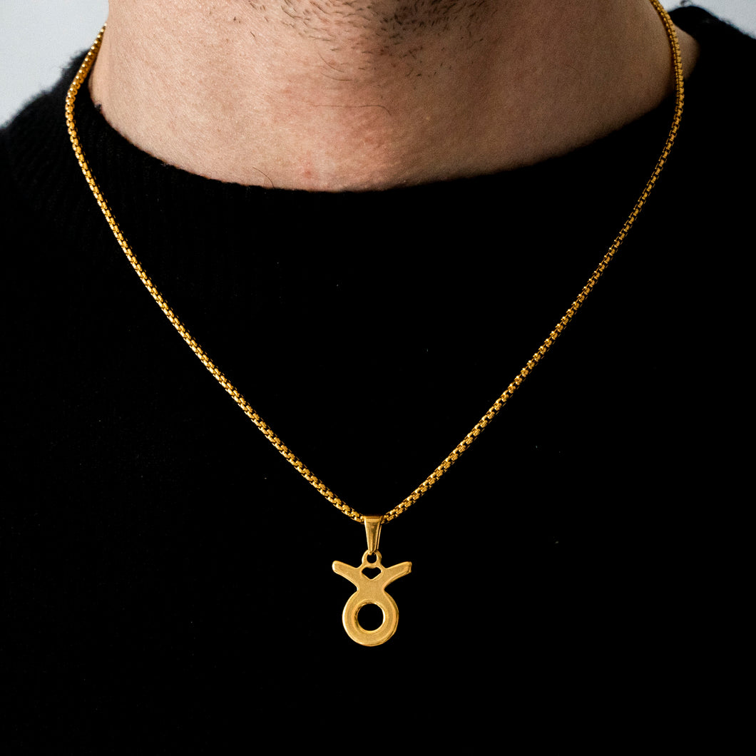 TAURUS -  GOLD ZODIAC NECKLACE | 18K GOLD PLATED