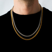 Load image into Gallery viewer, Wheat Chain 5mm | Silver
