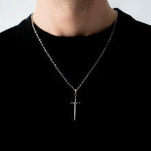 Load image into Gallery viewer, SWORD/DAGGER PENDANT NECkLACE | SILVER
