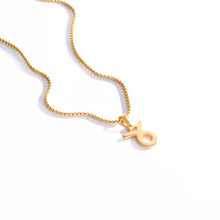 Load image into Gallery viewer, TAURUS -  GOLD ZODIAC NECKLACE | 18K GOLD PLATED

