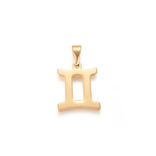 Load image into Gallery viewer, GEMINI -  GOLD ZODIAC NECKLACE | 18K GOLD PLATED
