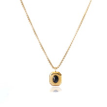 Load image into Gallery viewer, SQUARE PENDANT NECKLACE | 18K Gold Plated
