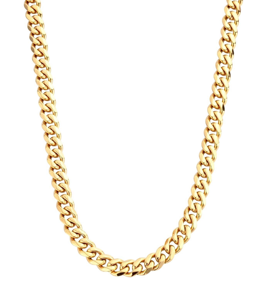 Cuban Link Chain 8mm | Gold