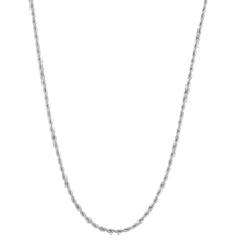 Load image into Gallery viewer, SILVER ROPE CHAIN 3mm | SIVER COLOUR
