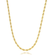 Load image into Gallery viewer, GOLD ROPE CHIAN 5mm | 18K PLATED
