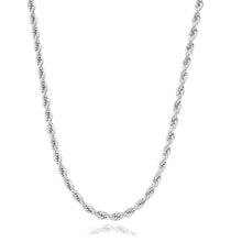 Load image into Gallery viewer, SILVER ROPE CHAIN 5mm | SIVER COLOUR

