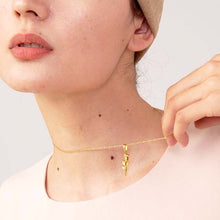 Load image into Gallery viewer, Rose Pendant Necklace | 18K Plated
