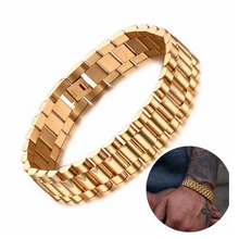 Load image into Gallery viewer, WATCH LINK BRACELET | 18K PLATED
