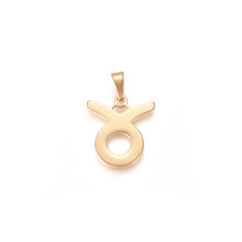 Load image into Gallery viewer, TAURUS -  GOLD ZODIAC NECKLACE | 18K GOLD PLATED
