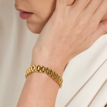 Load image into Gallery viewer, CATERPILLAR BRACELET | 18K GOLD PLATED
