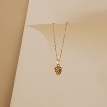 Load image into Gallery viewer, LEOPARD HEAD PENDANT NECKLACE WITH CUBIC ZIRCONIA | 18K GOLD PLATED
