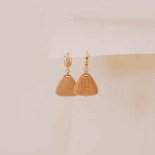 Load image into Gallery viewer, LUNA - GOLD HUGGIE EARRINGS | 18K GOLD PLATED
