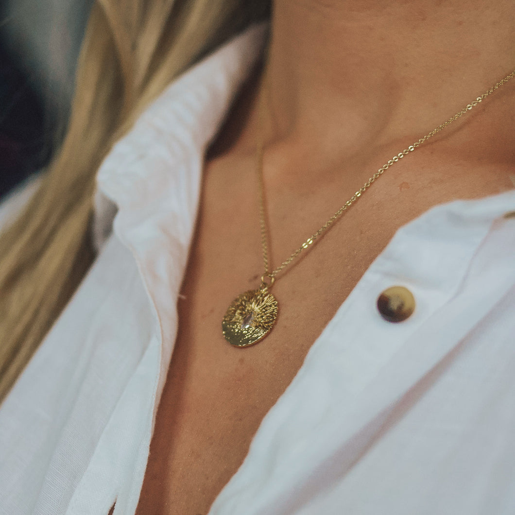 ELEGANT TREE OF LIFE PENDANT NECKLACE | 18K GOLD PLATED